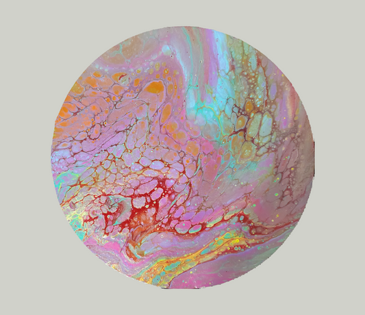 10 x 10 Round Abstract Artwork by Tomas