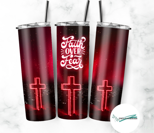 20 oz Christian Faith Sublimation Tumbler