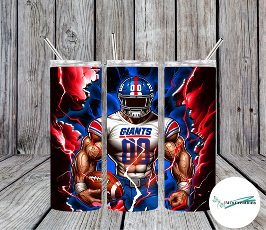 20 oz Sublimation Tumbler - Giants