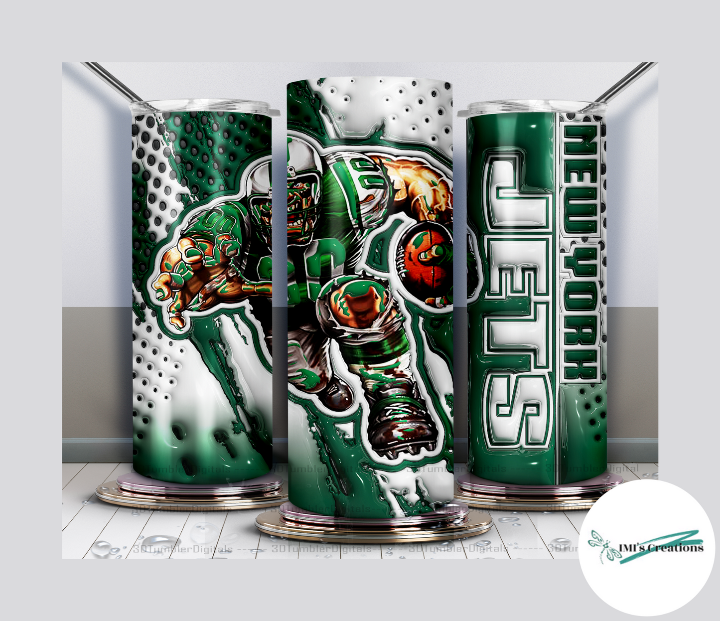 20 oz Sublimation Tumbler - Jets