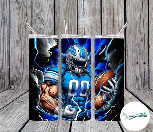 20 oz Sublimation Tumbler - Lions