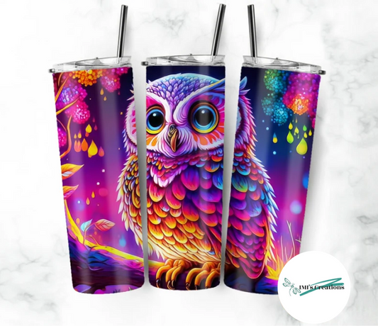 20 oz Owl Sublimation Tumbler